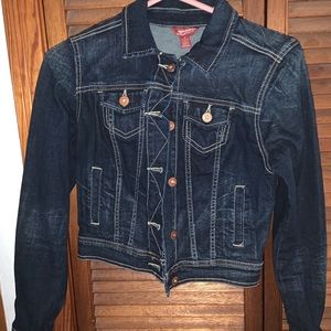 Dark denim jacket
